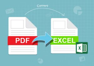 تحويل PDf اي excel مجانا تحويل ال PDF الي اكسل مجانا